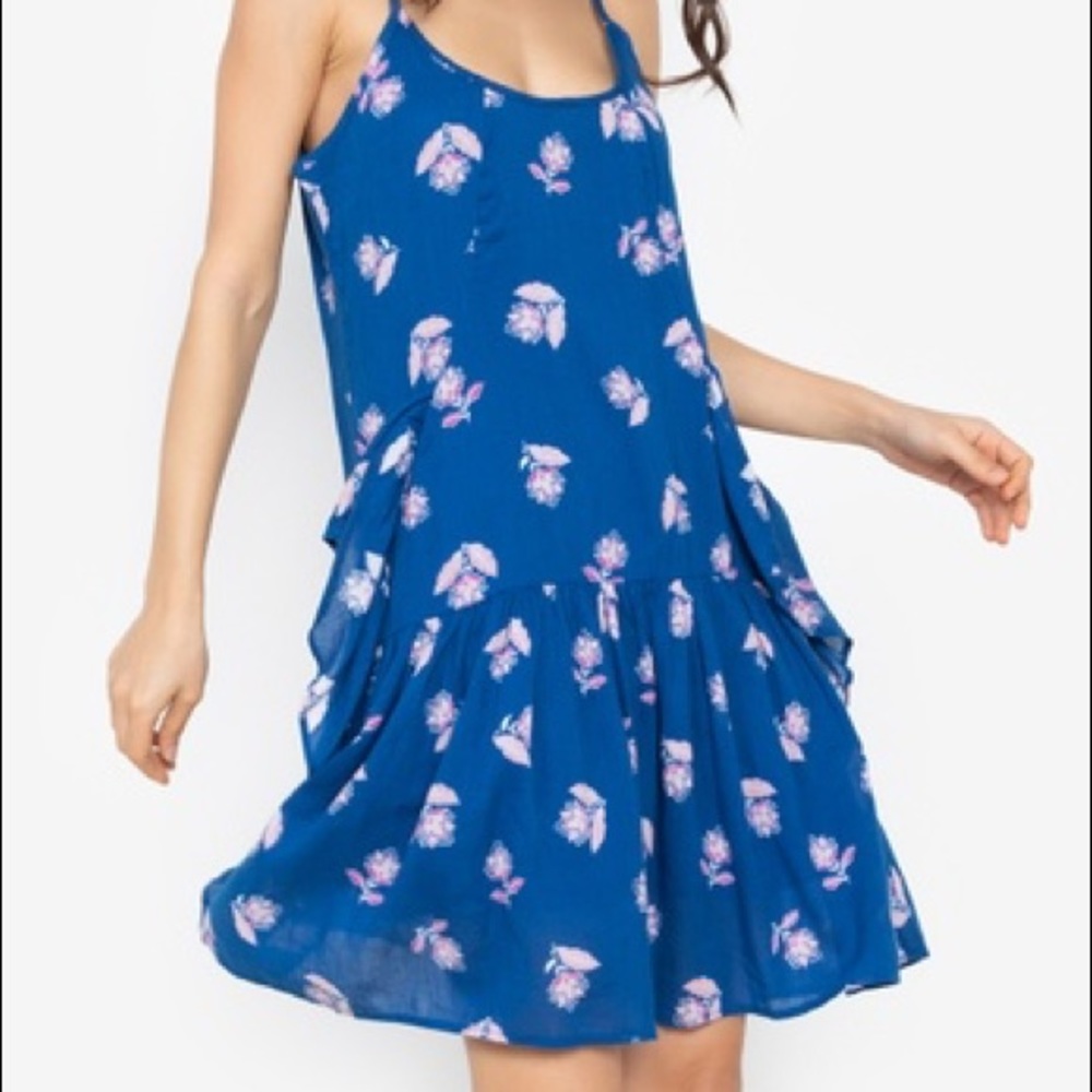 Joe Fresh Ruffled Cami Dress SZ S